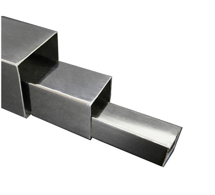 Tuyauterie carrée sans couture 400mm de l'acier inoxydable 2507 420 tube rectangulaire de solides solubles 304