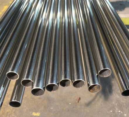 347H Stainless Steel Tabung Seamless 100mm 316 Stainless Round Tube HL