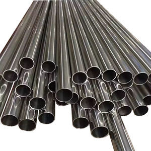 ASTM A312 Tabung Dekoratif Pipa Stainless Steel Dipoles 201 304 Jadwal Putaran 304L 10